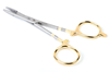 Durable Dr. Slick 5.5-inch Scissor Clamps, perfect for cutting and gripping, must-have in fly fishing gear